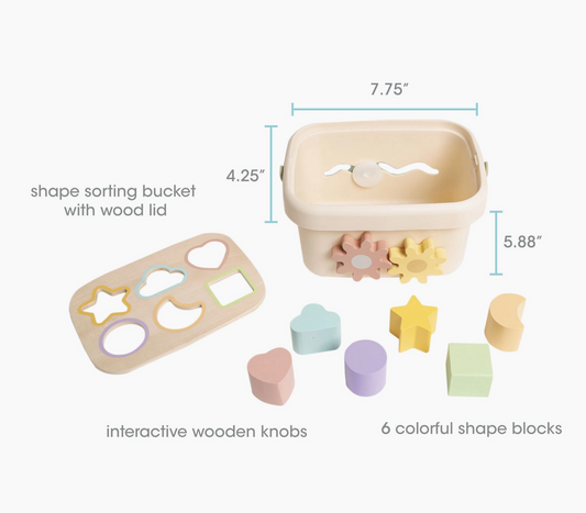 Wooden Shape Sorter Toy
