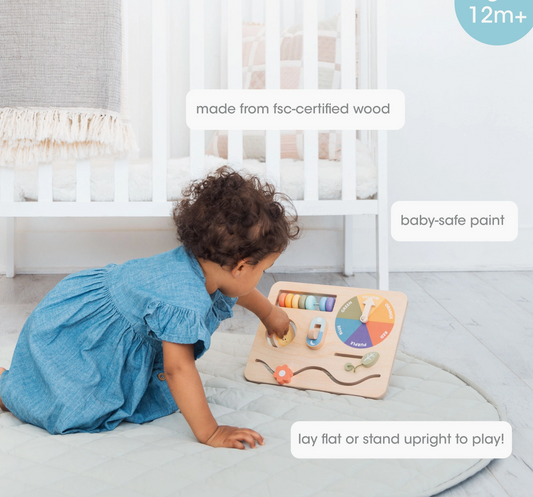 Wooden Busy Board Toy