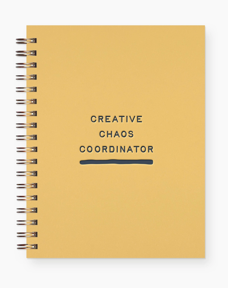 Creative Chaos Dot Grid Notebook