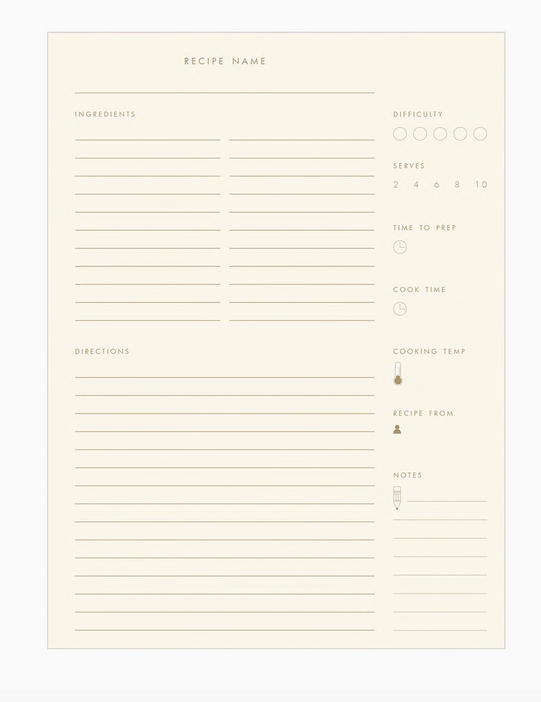 Made From Scratch Recipe Book