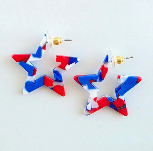 Mini Star Hoops