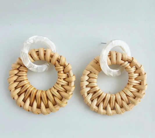 Rattan Resort Earrings