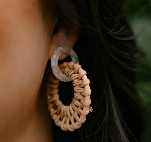 Rattan Resort Earrings