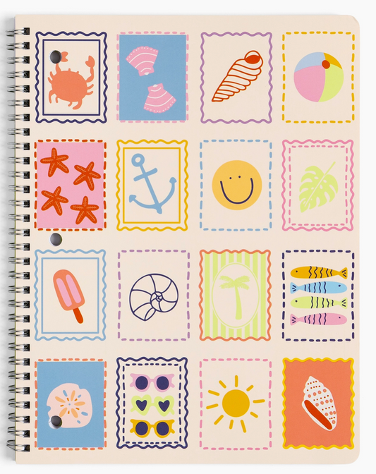 Beach Days Notebook