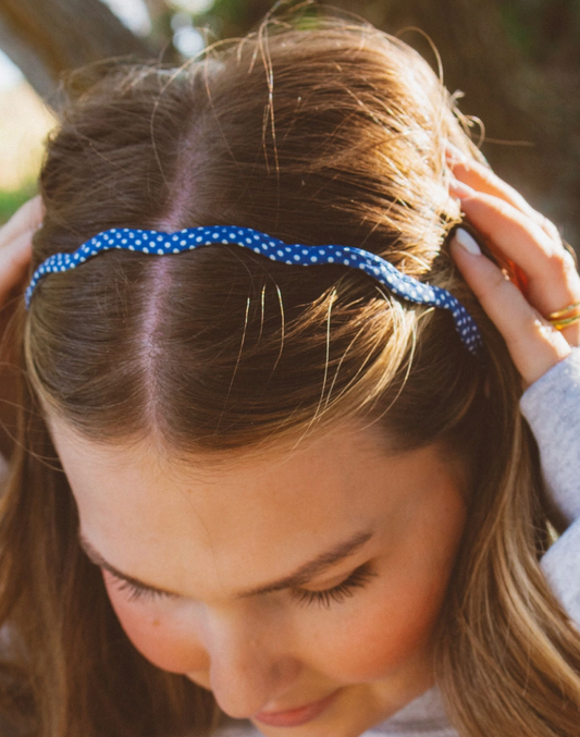 Squiggle Polka Dot Headband