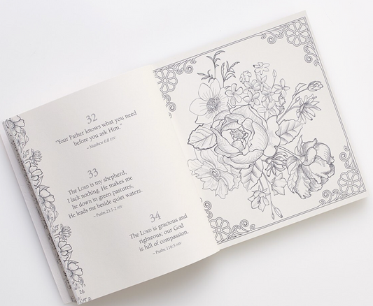 Coloring Devotional Book