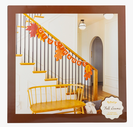 Hanging Autumn Leaves