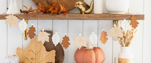 Felt Leaf Banner
