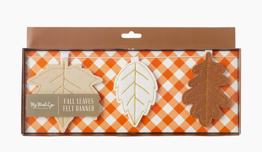 Felt Leaf Banner