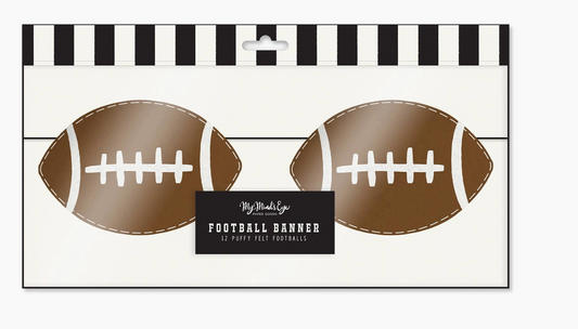 Felt Football Banner