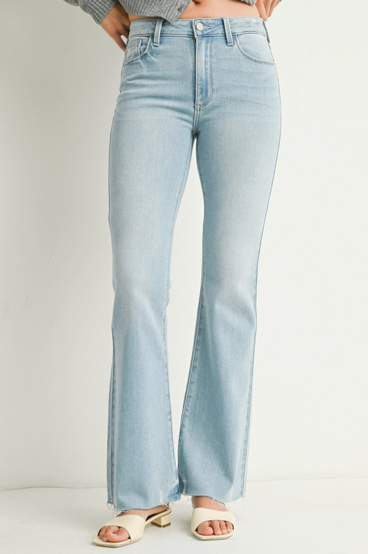 Light Flare Denim Jeans