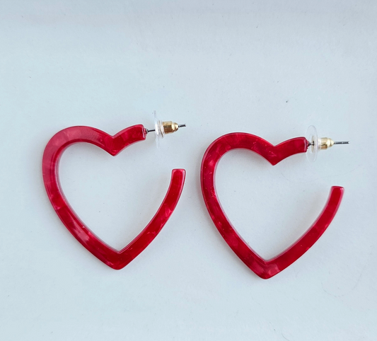 Heart Throb Hoops