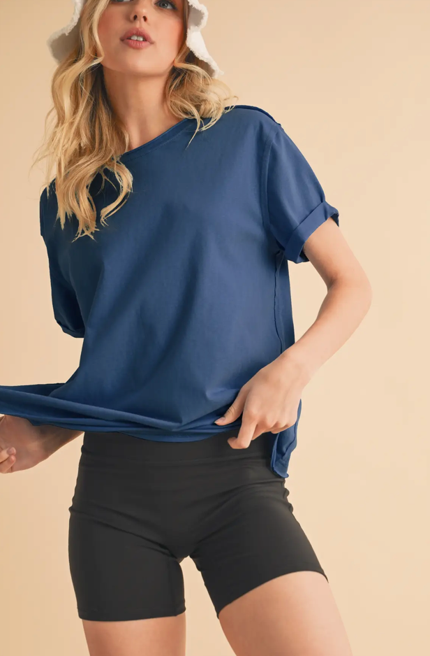 Short Sleeve Basic Tee