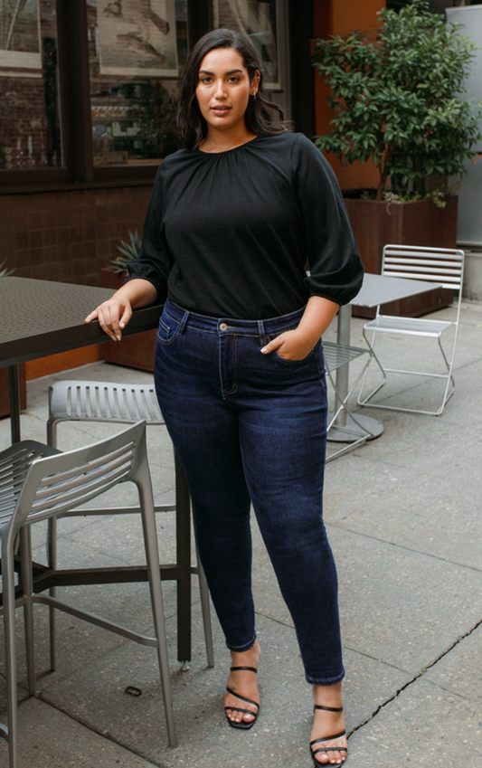 Plus High Rise Skinny Jean