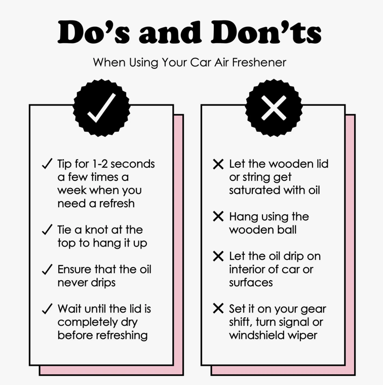 Hanging Diffuser Car Freshener